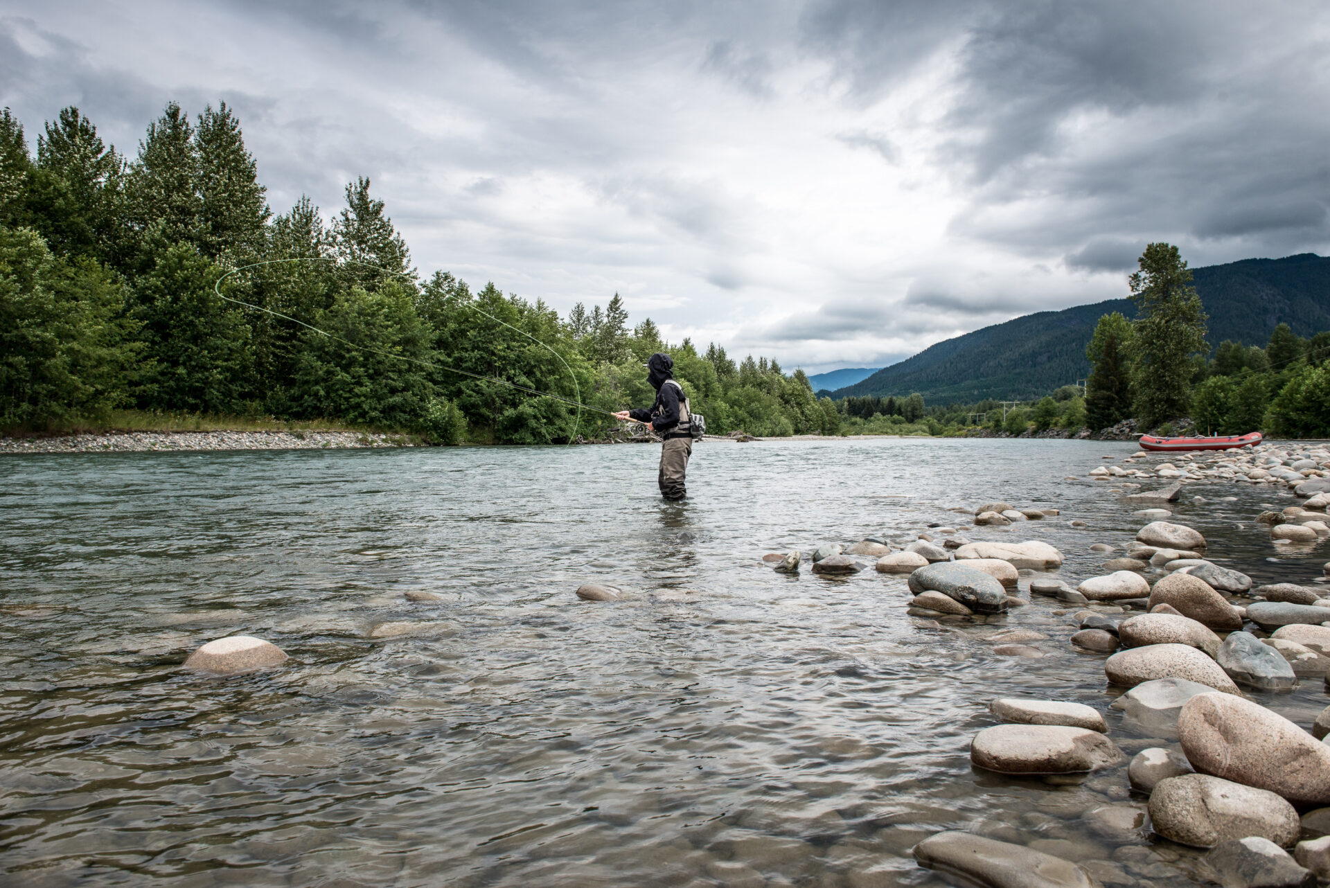 Kanada - Skeena River Lodge - Chinook On The Fly